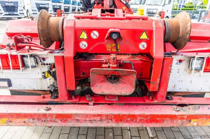 Sistema de braço de gancho DAF CF 440 FAK-8x2 + Palfinger Epsilon Q180 Z95TR
