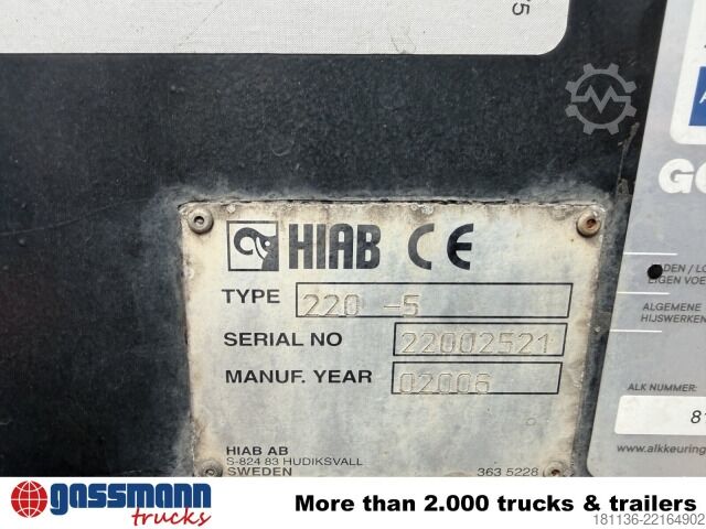 Autokran HIAB 220 C-5 mit Funk