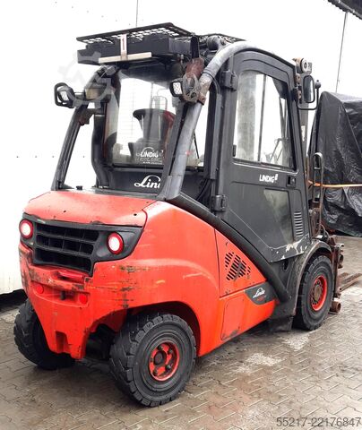Gaffeltruck Linde H35D - 02
