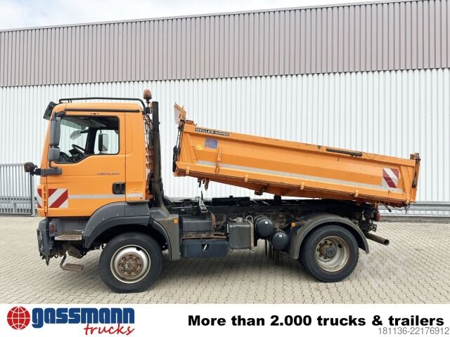 Basculantă MAN TGM 15.290 4X4 BL, Winterdienstausstattung