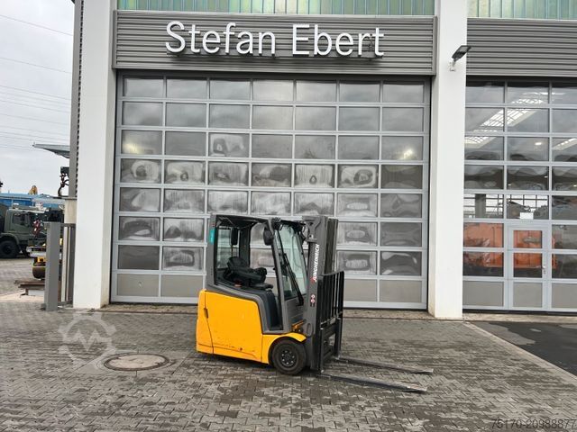 Čelní vysokozdvižný vozík JUNGHEINRICH EFG 215 / Triplex 4.25m / 1.851h / Batterie 2023