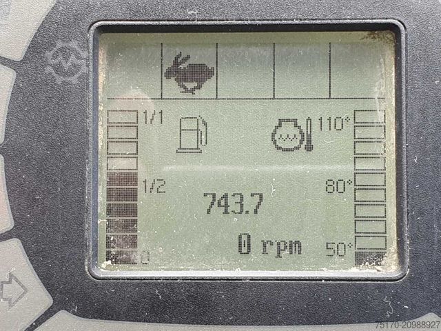 Kolový nakladač WACKER WL34 (RL40) / Schaufel + Gabel / nur 743h / 62PS