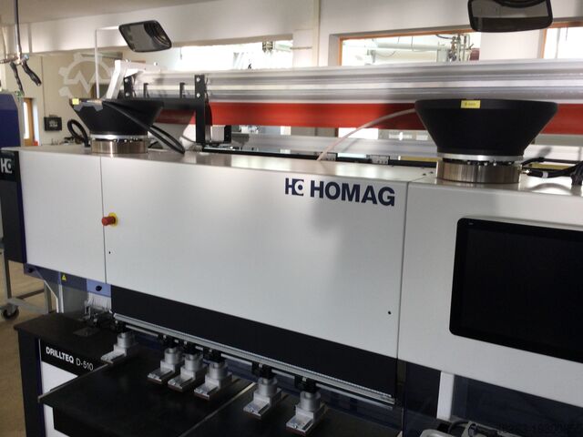 Bearbetningscenter med genomloppsmatning HOMAG DRILLTEQ D-510