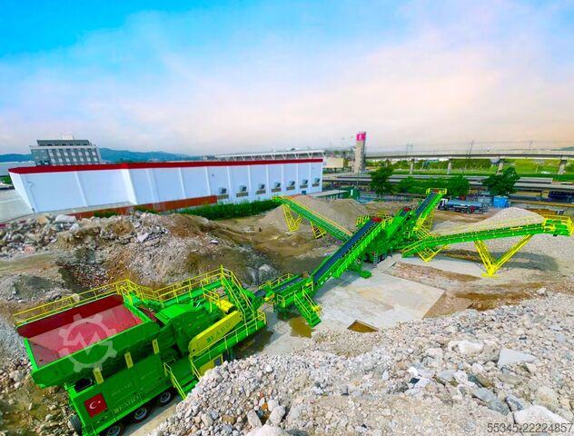 Kırma ekipmanı / darbeli kırıcı FABO Crushing Equipment 200-450 th impact crusher stone crushers