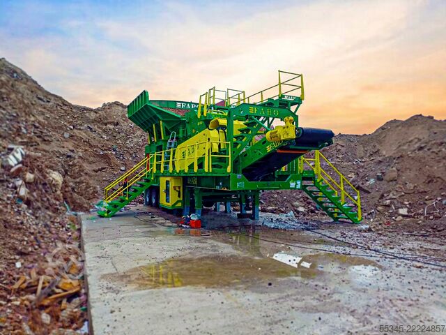 Kırma ekipmanı / darbeli kırıcı FABO Crushing Equipment 200-450 th impact crusher stone crushers