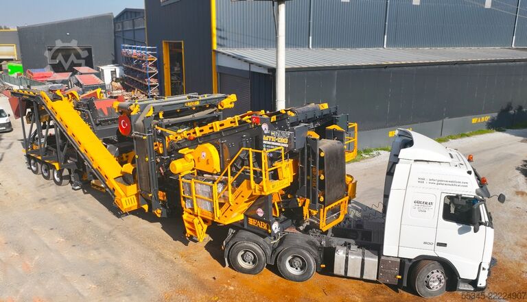 Crushing unit FABO Mobile Impact Crusher Mobile Impact Crusher MTK-130