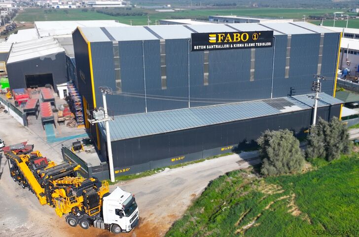 Crushing unit FABO Mobile Impact Crusher Mobile Impact Crusher MTK-130
