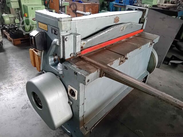 Cisaille guillotine + plieuse RAS + Fasti 52.70