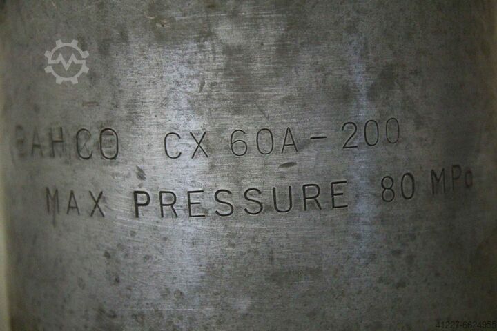 Wytrzymały cylinder o krótkim skoku Bahco CX 60A-200 Hub 200 mm