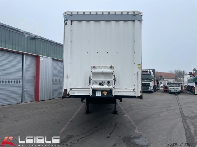 Nyitott ponyvás félpótkocsi KRONE SD*Tautliner*Liftachse*Zertifikat*SAF-Achsen*