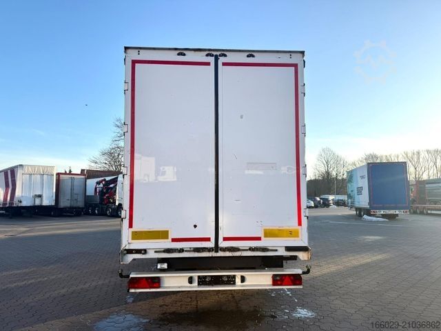 Nyitott pótkocsi ponyvával  Wiese 2-Achs Tandem Planen Anhänger