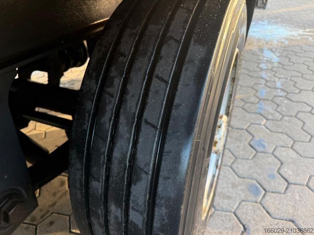 Nyitott pótkocsi ponyvával  Wiese 2-Achs Tandem Planen Anhänger