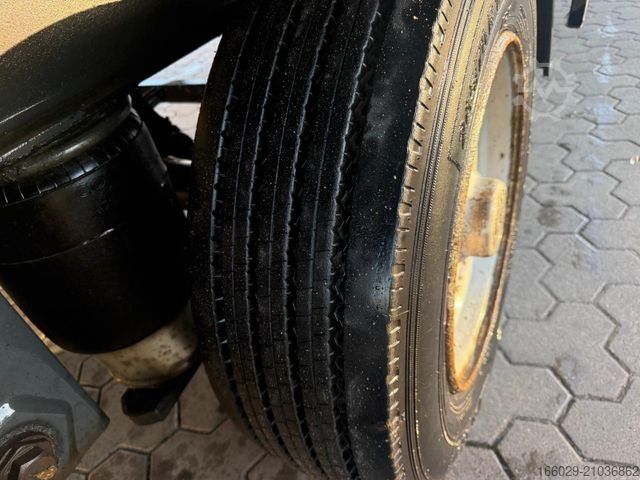 Nyitott pótkocsi ponyvával  Wiese 2-Achs Tandem Planen Anhänger