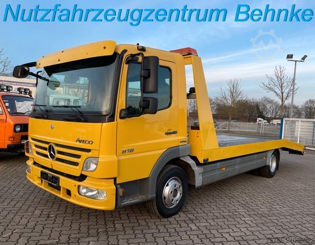 Transporter mit Kipper MERCEDES-BENZ Atego 818 L Techau/ Winde/ AC/ AHK/ NL 2.6t/ E5