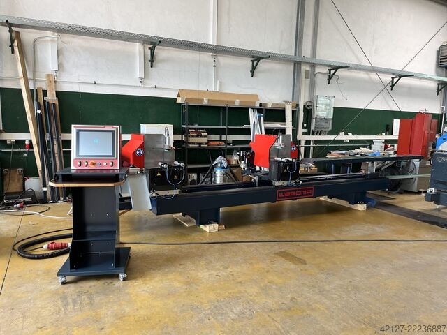 Serra de esquadria dupla Wegoma DS140 - neuwertig