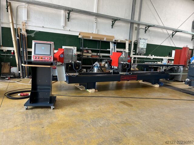 Serra de esquadria dupla Wegoma DS140 - neuwertig
