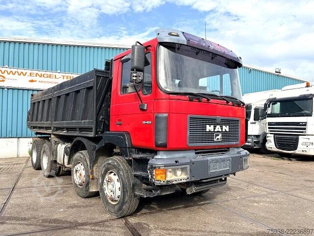 Damperli kamyon MAN 35 .403DF 8x4 MEILLER KIPPER (EURO2 / ZF16 MANU...