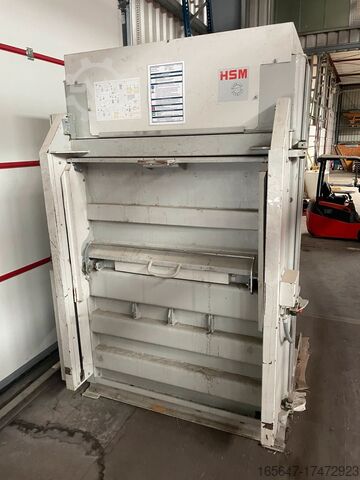 Dikey balya makinesi Kağıt atık sıkıştırıcı HSM VL 500.1