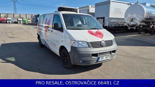 Hűtőfelépítményes furgon VOLKSWAGEN TRANSPORTER 2.5 TDi + NEU AGREGAT CARRIER XARIOS