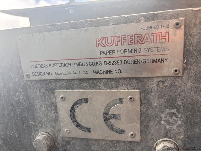 Skruvpress Kufferath CX400LL