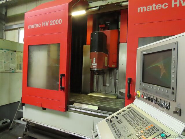 Centro de mecanizado de columna móvil Matec HV 2000