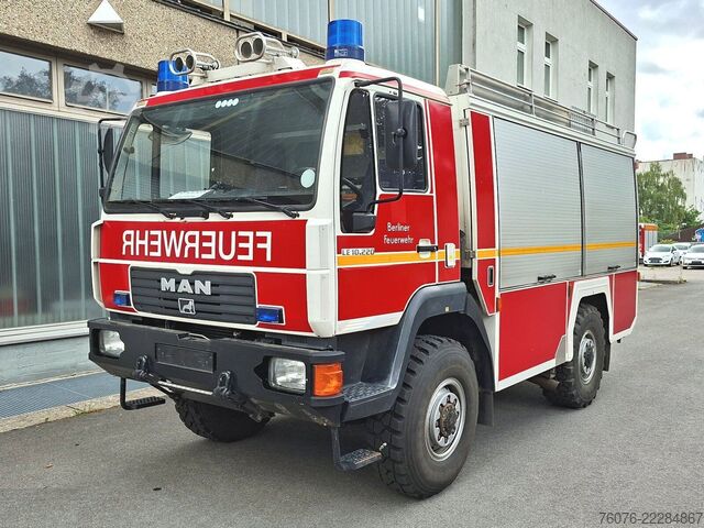 Vakuumtanktankvogn MAN LE 10.220 A TLF 4x4 Allrad  Rosenbauer-Aufbau