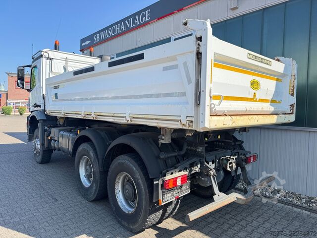 Üç taraflı damperli kamyon MERCEDES-BENZ 3343 Arocs 4 Allrad 6x6 MEILLER  Only 34.000 Km