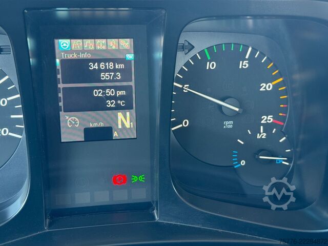 Camion-benne tricar MERCEDES-BENZ 3343 Arocs 4 Allrad 6x6 MEILLER  Only 34.000 Km