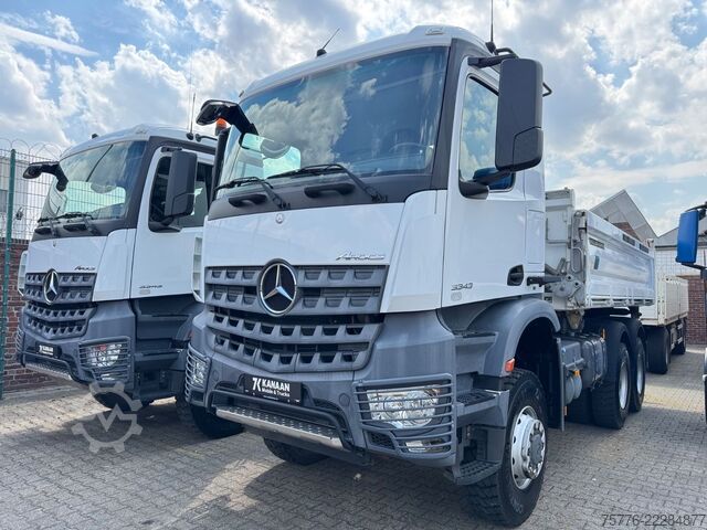 Trójstronna wywrotka MERCEDES-BENZ 3343 Arocs 4 Allrad 6x6 MEILLER  Only 39.000 Km