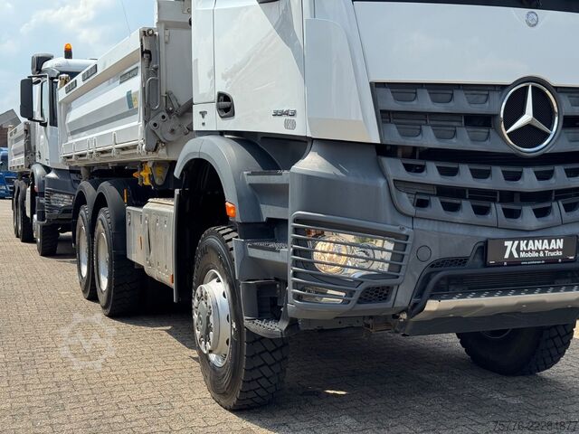 Trójstronna wywrotka MERCEDES-BENZ 3343 Arocs 4 Allrad 6x6 MEILLER  Only 39.000 Km