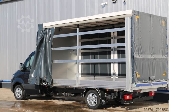 Samochód dostawczy z plandeką MERCEDES-BENZ Sprinter 317 Schiebeplane 420x220x220