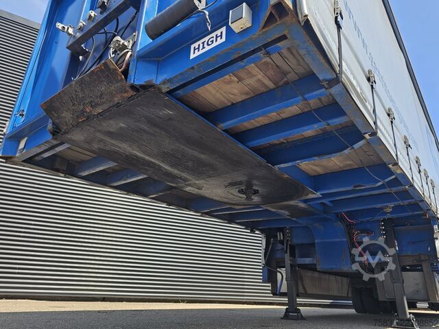 Cargador bajo lintrailers HYDRAULIC RAMP / FORK LIFT - MACHINE TRANSPORT