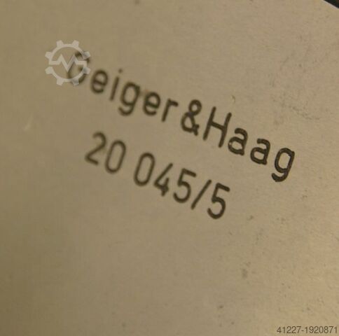 Pneumatische klauwplaat 300 mm Geiger und Haag 20 045/5