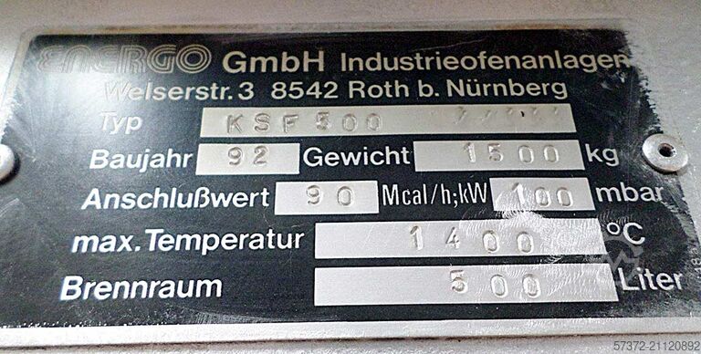 Chamber Furnace Energo KSF 500