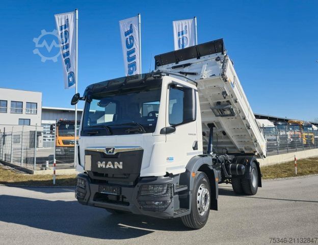 Üç taraflı damperli kamyon MAN TGM 18.320 / 4x2 / Meiller / Kipper /Klima/Neu