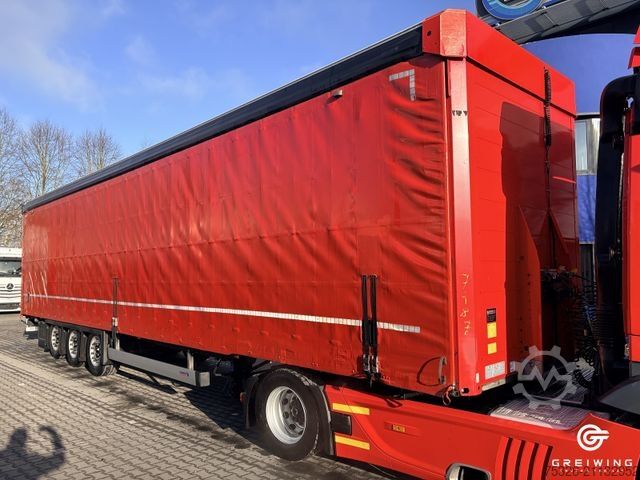 Auflieger mit Pritsche & Plane SCHMITZ CARGOBULL SCS 24/L 13.62 Mega