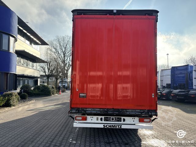 Auflieger mit Pritsche & Plane SCHMITZ CARGOBULL SCS 24/L 13.62 Mega