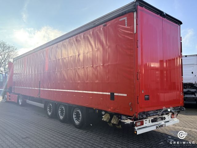 Auflieger mit Pritsche & Plane SCHMITZ CARGOBULL SCS 24/L 13.62 Mega
