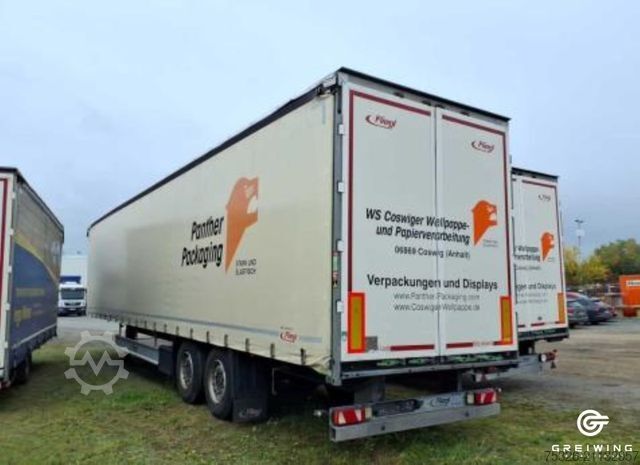 Auflieger mit Pritsche & Plane FLIEGL SZS 290 Twin 180