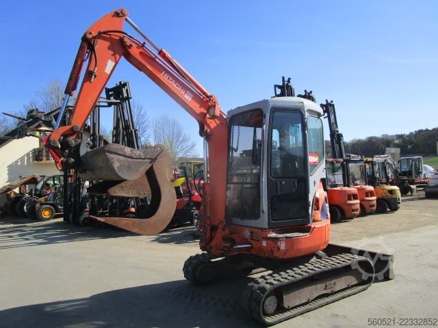 Minikoparka Hitachi EX36UE - Schnellwechsler + 3 Löffel