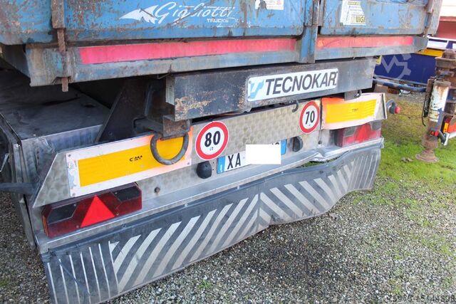 Kipper oplegger TecnoKar semirimorchio ribaltabile laterale
