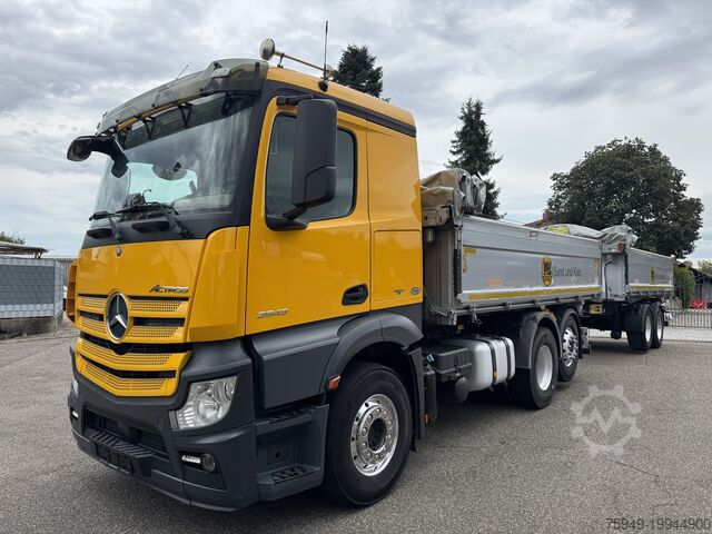 2543 L 6X2, Kempf Kipper tren complet Mercedes-Benz 2543 L 6X2, Kempf Kipper Komplett-Zug
