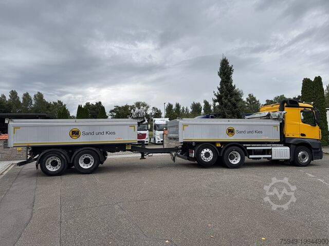 2543 L 6X2, Kempf Kipper tren complet Mercedes-Benz 2543 L 6X2, Kempf Kipper Komplett-Zug