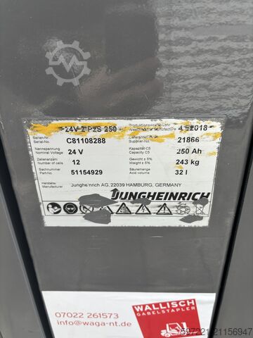 Apiladores de palés Jungheinrich EJC 216Z