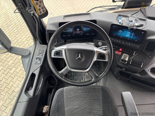 Φορτηγό γερανός roll-off MERCEDES-BENZ Actros 2745 6x2 Abrollkipper Meiller RS2170