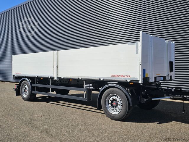Forgótányéros pótkocsi Schwarzmuller TA / 2 ASSER / MOLEN - SCHAMEL AANHANG WAGEN