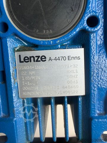 Lenze GSN04-1NHAR κινητήρας με γρανάζια 0,37 kW 140 σ.α.λ. i=10 WEG AL71-4 3-Φ IP55 Lenze GSN04-1NHAR Getriebemotor 0,37 kW 140 U/min i=10 WEG AL71-4 3-Ph IP55 Lenze GSN04-1NHAR Getriebemotor 0,37 kW 140 U/min i=10 WEG AL71-4 3-Ph IP55