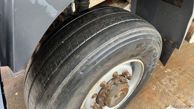 3 oldalú billenő Renault KERAX 340 (6X6 / POMPE MANUELLE / LAMES / GRAND...