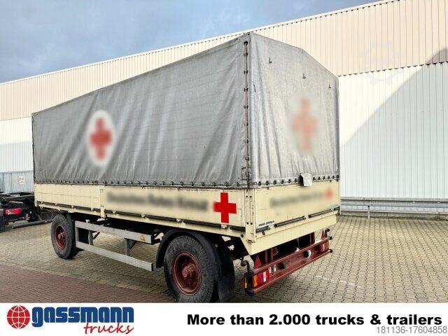 Anhänger mit Pritsche & Plane BAUER Bauer-Zeppelin Pritschenanhänger