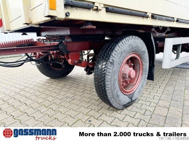 Anhänger mit Pritsche & Plane BAUER Bauer-Zeppelin Pritschenanhänger